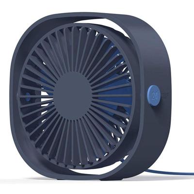 China 2021 Hotel Personalized Mini Electric 4 Inch Portable Personal AC Table Fan Usb Charger for sale