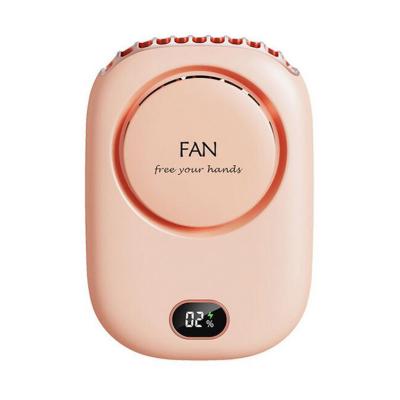 China Hot Sale Mini Desk Hand Held Hanging Portable Neck Hotel Electric Bladeless Fan For Household for sale