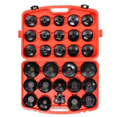 China Hot Sale 30PCS Car Repair Oil Filter Wrench Set Auto Repair Wrench Tool for sale