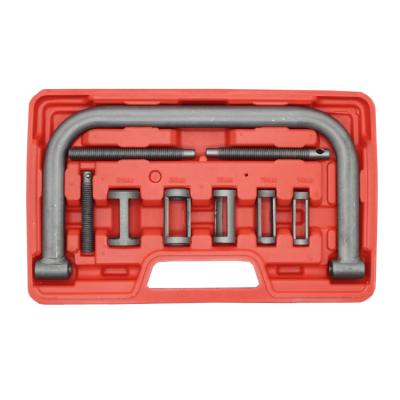 China Operation is 10 Pcs Easier and Efficient Auto C Valve Spring Compressor for Universal Motorcycle, Car, Small Motor Vehicles Equipments Flange Tool Kit Kit for sale