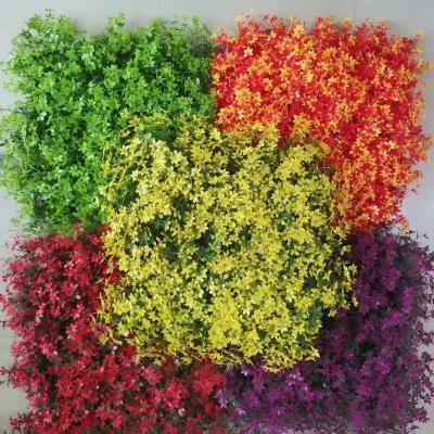 China Environment friendly uv resistance artificial plants boxwood panel hedge wall grass for sale