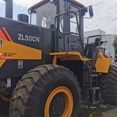 China Farms 5 Ton Middle New Liugong Used Loader 90% Wheel Loader ZL50CN For Sale Big Bucket Capacity 5.6 M3 for sale