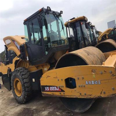 China 22Ton XS223J construction machinery retail used road roller for sale for sale