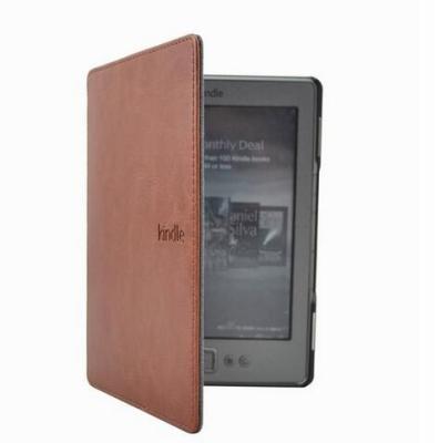 China Drop Resistance PU Leather Case For Kindle 4/5 EBook Reader 6