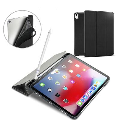 China Fashion For Ipad Pro 11 2018 Case With Pencil Holder , Smart Soft TPU Funda For Ipad Pro 11 Inch Capa 2018 Auto Sleep for sale