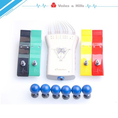 China Portable 12 Lead Resting Handheld Ecg Monitor / Heart Monitor Ecg For Medical Use for sale