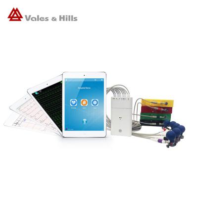 China IOS Wireless Connection Mobile ECG Machine With Bluetooth 4.0 Technology for sale