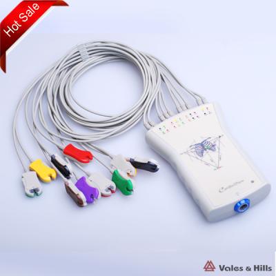 China Portable Box Stress Ecg Machine 12 Channels 4000v With Usb Connection for sale