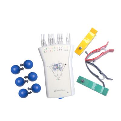 China White Grey Portable ECG Recorder 12 - Lead Resting ECG Handle With Analysis Software for sale