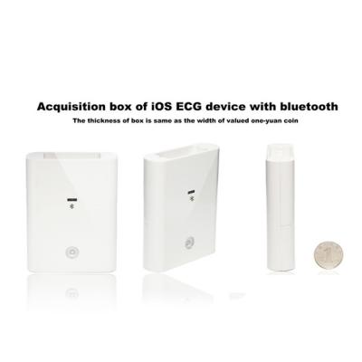 China Medical Handheld Plastic Bluetooth ECG Machine for sale