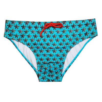 China Other Men's Resistance Swimwear Launch Splice Brief Swimsuit for sale