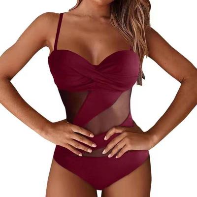 China Other Women's Bikini Swimsuit Tie Low Rise Two Piece Swimwear Suit Lady for sale