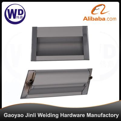 China Arc shape and cabinet handle drawer aluminum alloy material furniture length variety design flat arc shape and flat handle for sale