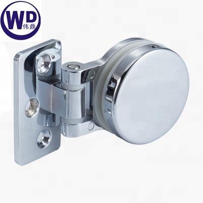 China DL-519 Modern Zinc Alloy Round Glass Door Hinge Shower Hinge Connector for sale