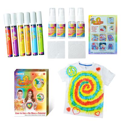 China Portable Case Magic Drawing Link Dye Paint Kit Link Dye Kits On Clothes Art Craft for sale