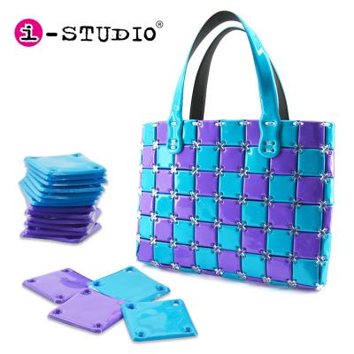 China Creative Girl Craft Purse Istudio Diy Assemble Craft Kit Handbag Purse For Kids for sale