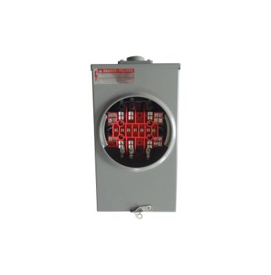 China GTFP-20AN 20A Outdoor Advertising Three Phase Jaws Ring 13 Less Energy Meter Socket Type for sale