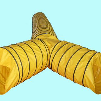 China Spirea Irregular Shape Junction Boat PVC PVC Flexible Air Duct for sale