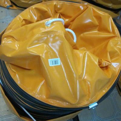 China Boat PVC Material Industrial Application Fire Resistant Flame Retardants Carry Bag Flexible Air Duct for sale