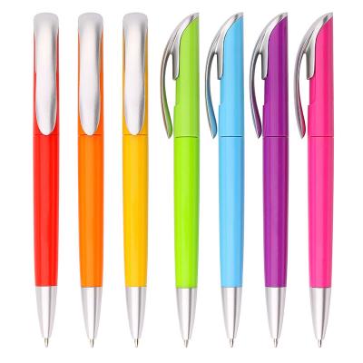 China Normal Jumbo Barrel Twist Plastic Ballpoint Pen For Customized Logo Advertising Promotion Pens Full Color Custom Ballpoint Pen for sale