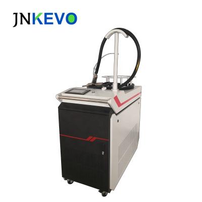 China JPT Welder 1000w portable and handheld stainless steel laser metal fiber laser welding machine with welding wire feeder for sale