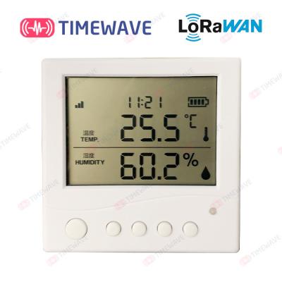 China Lorawan Draadloze de Temperaturen en de Vochtigheidsmonitor IP64 van de Milieu Controlesensor Te koop
