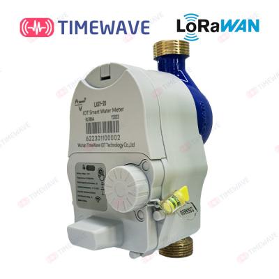 China Draadloze Verre Watermeter die Systeem van de het Watermeter van LoRaWAN het Slimme controleren Te koop