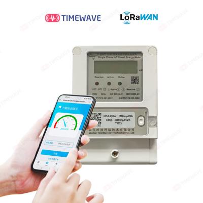 China Smart Vooruitbetaalde Energiemeter Intelligente LoRaWAN 3 Fase 4 de Meter van de Draadenergie Te koop