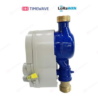 China Medidor de flujo de agua LoRaWAN con pantalla digital para la gestión de agua fría/caliente en venta