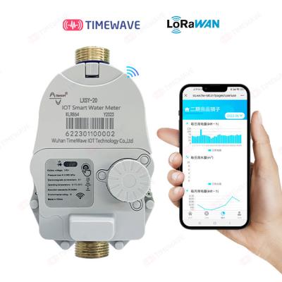 China LoRaWAN Horizontal Vertical Installation Digital Water Meter for Cold/Hot Water for sale