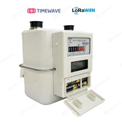 China Prepaid Class A/B LoRaWAN Gas Meter With Wall Mounted And IP68 Waterproof Design for sale