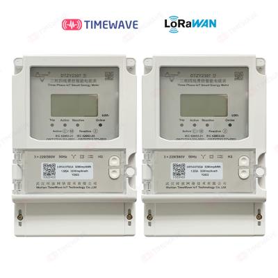 China Smart LoRaWAN Energy Meter With External Antenna For Enhanced Reliability for sale