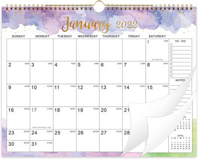 China Customized Monthly Wall Calendar 2022 Wall Calendar Planner School Stationery Supplies for sale