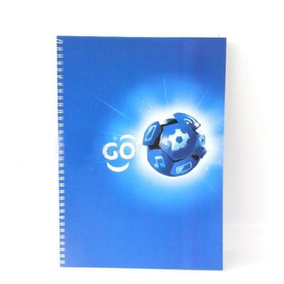 China 16.8*12cm Matte Lamination Hardcover Book Glossy Spiral Notebook Sell Japanese Popular for sale