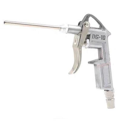 China Dg-10 Aluminum Alloy Dg-10 Spray Gun Pneumatic Dust Gun Air Building Material Stores Long Short Nozzle Clear High Pressure Car Cleaning Machine Gun for sale