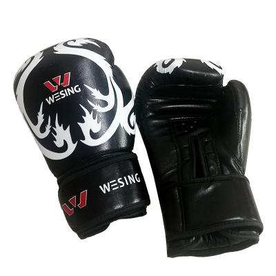 China Goods | Comfortable | Manufacturers Breathable Logo Leather Winnings Boxing Gloves Custom Made Professional Boxing Products for sale