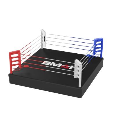 China AIBA International Professional Foldable Standard Mini Small Boxing Ring For Wrestling Martial Art Sanda for sale