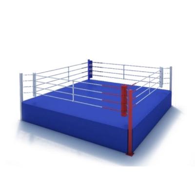 China AIBA Floor Price Standard Boxing Ring Competition Martial Art Kick Boxing Stage Training Ring for sale