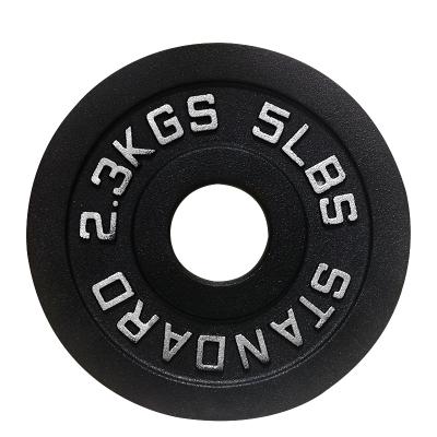 China Durable Placa De Peso Best Selling Iron Fitness Equipment Barbell Weight Plate for sale