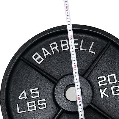 China Durable High Quality Top Grade Fitness Equipment Barbell Weight Plate for sale