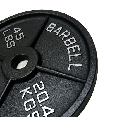 China Comercial Durable Cheap Custom Barbell Weightlifting Dish for sale