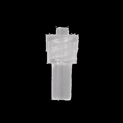 China Madical Syringe And Infusion Set Plastic Rotating Female Luer To PVC Fitting for sale