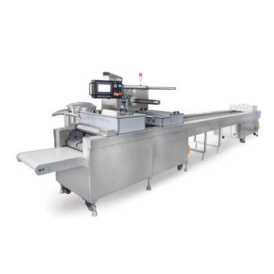 China Medical Disposable Syringe Blister Packing Machine Line With Inkjet Coder for sale