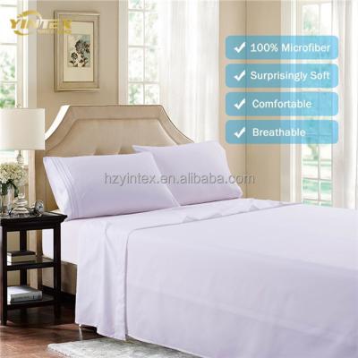 China Embroidered 100% Bamboo Luxury Disposable Bedding Sets for sale