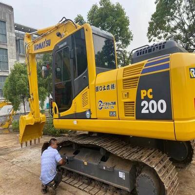 China second hand KOMATSU excavator PC200 used japanese KOMATSU pc200 KOMATSU excavator PC200 for sale in cheap price 0.8 for sale