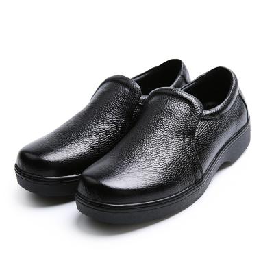 China School Indicated Leader Cushioning Shoes Breathable Office Working Non Slip Work PU Leather Shoes for sale