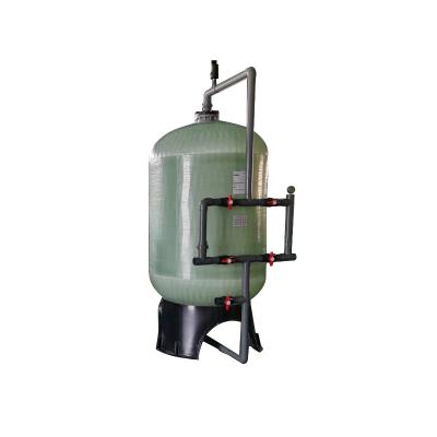 China Industrial Water Treatment FRP GRP Fiberglass Backwash Carbon Quartz Sand Filter Tank For Reverse Osmosis System Industrial Water Filtration for sale