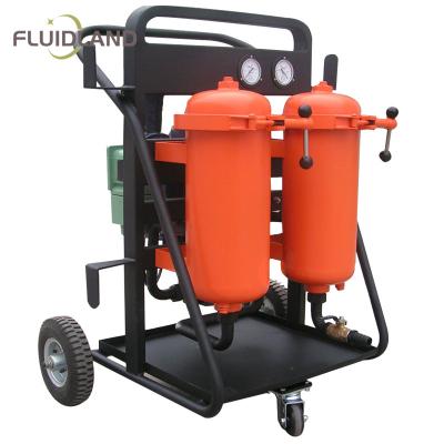 China New Oil Filtration High Precision Movable Hydraulic Oil Purifier Cart New Oil Filtration Unit Machine for sale