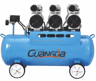 China 70L Oilless GDG70-750X3 Mute Oil Free Air Compressor for sale