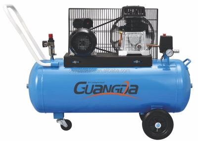 China Italian type lubricated air compressor 3HP GHD2055-50L/100L for sale